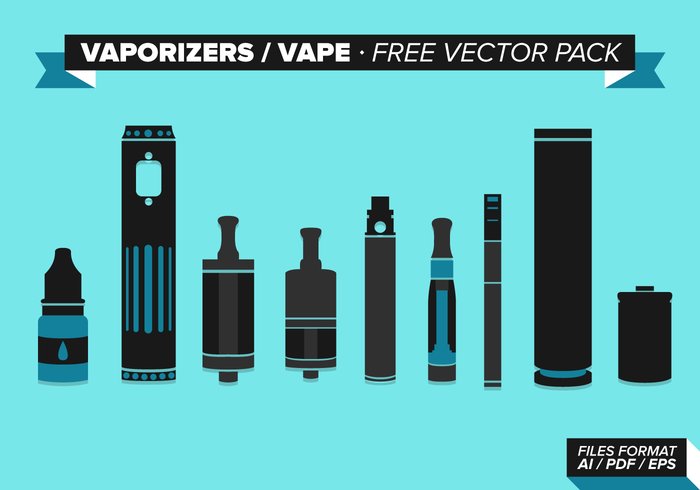 Vaporizers / vape free vector pack
