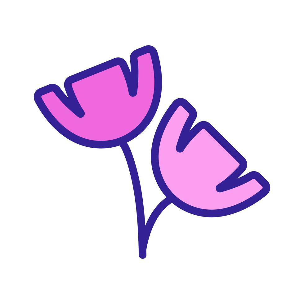 die mohnpflanze blume symbol vektor umriss illustration