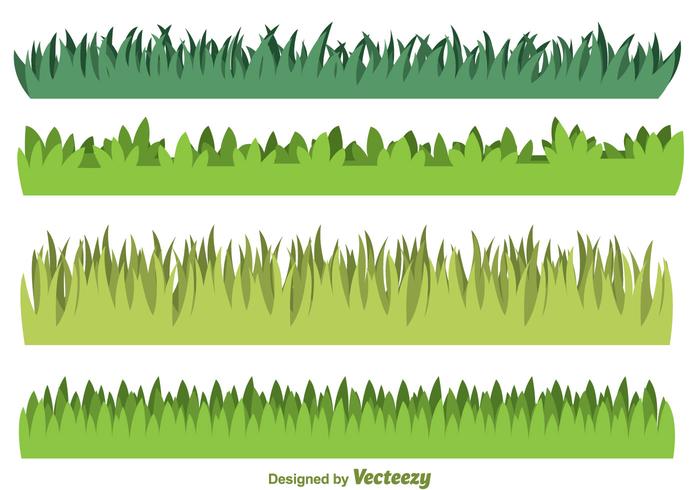 Grönt gräs vektor