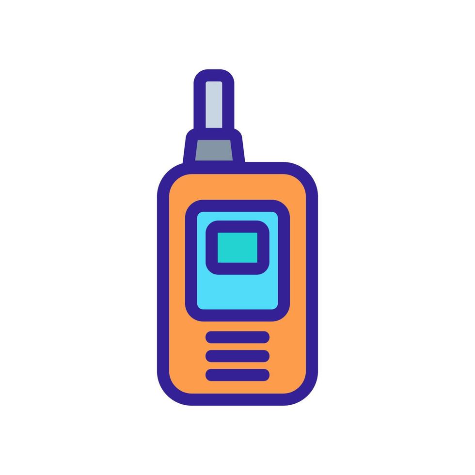 Walkie-Talkie-Repeater-Symbol, Vektorgrafik vektor