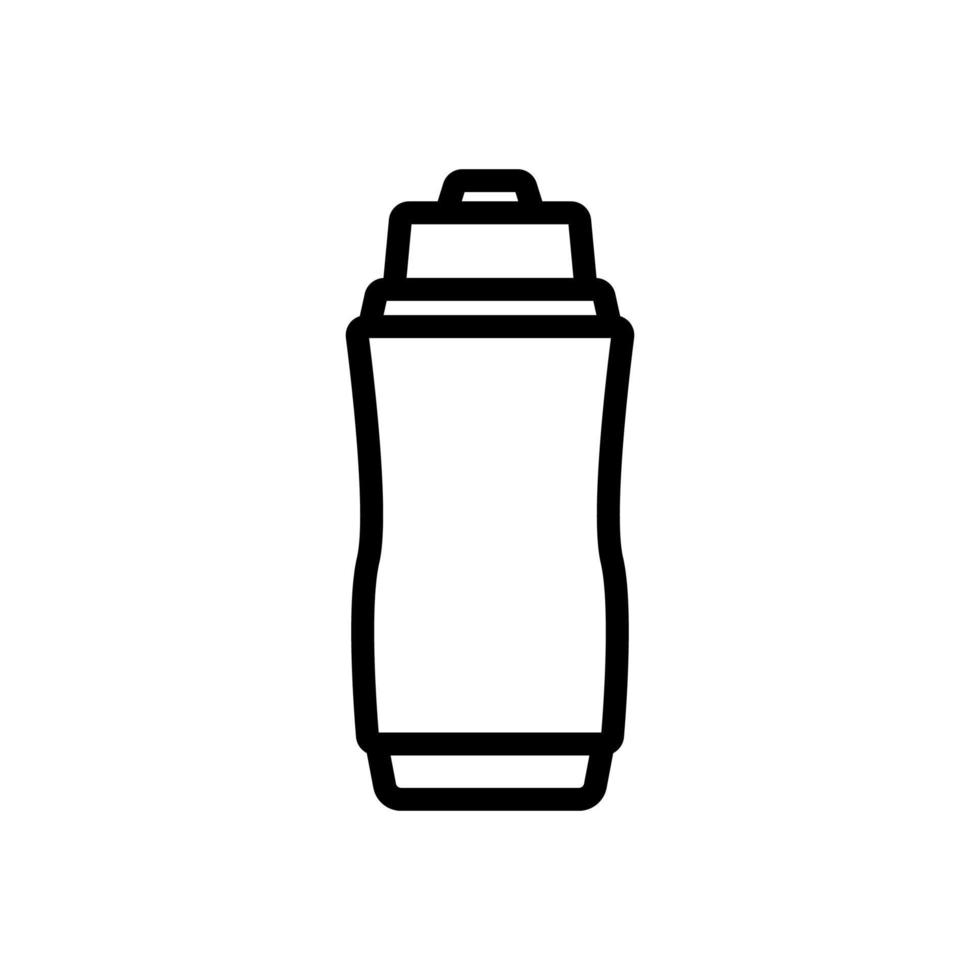 Camping Wasserflasche Symbol Vektor Umriss Illustration