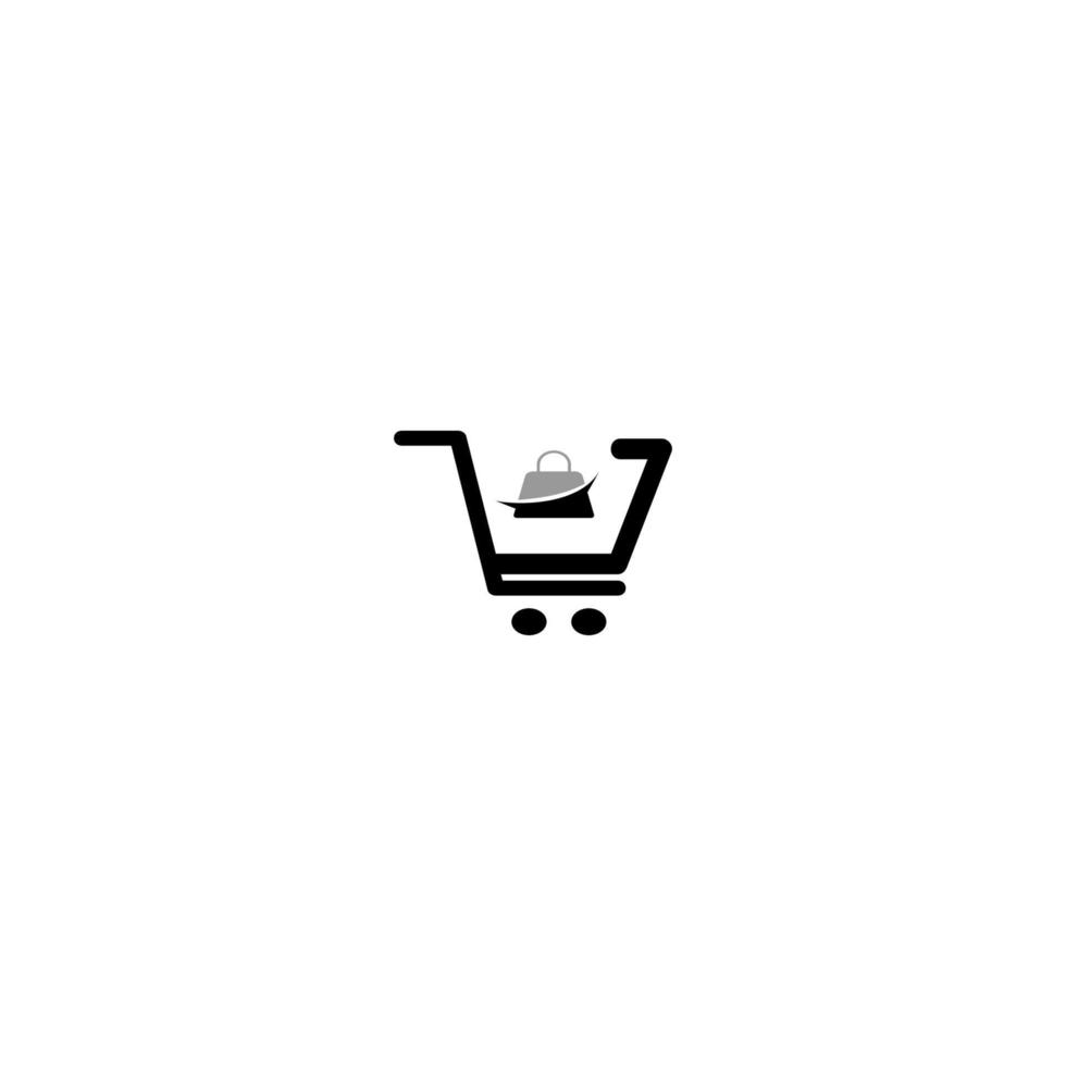 Shopping-Logo-Vektor-Illustration vektor