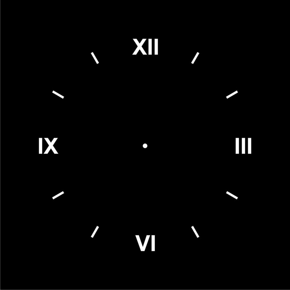 Uhr für Wand, Innen und Außen. flache illustration.vector illustration vektor