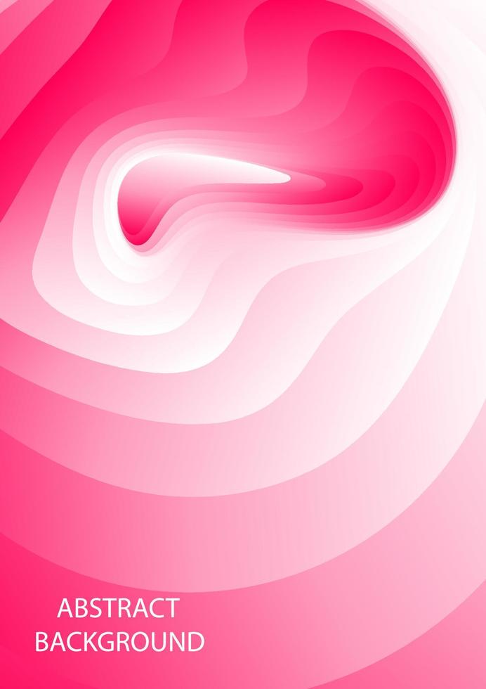 abstrakt bakgrund rosa och vit linje kurva, vektor illustration
