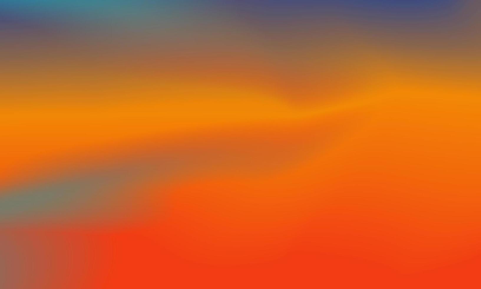 schöner Hintergrund mit Farbverlauf blau, orange und rot glatte und weiche Textur vektor