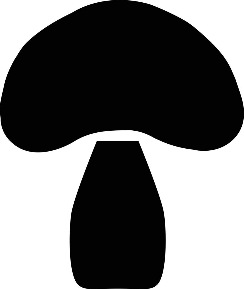 svamp ikon på vit bakgrund. platt stil. svamp tecken. vektor