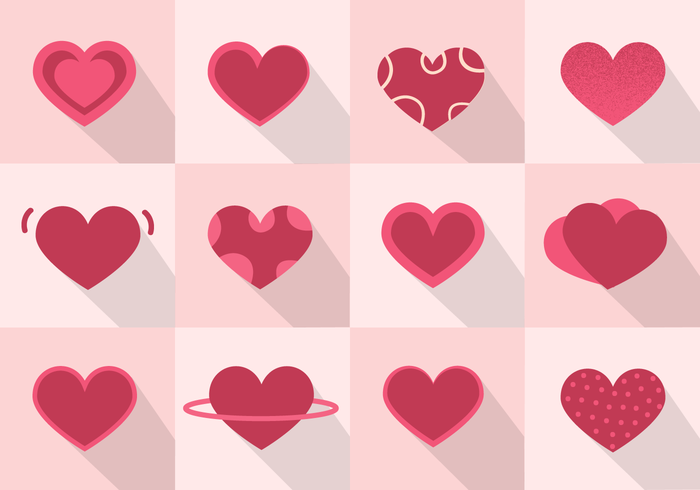 Free heart vector