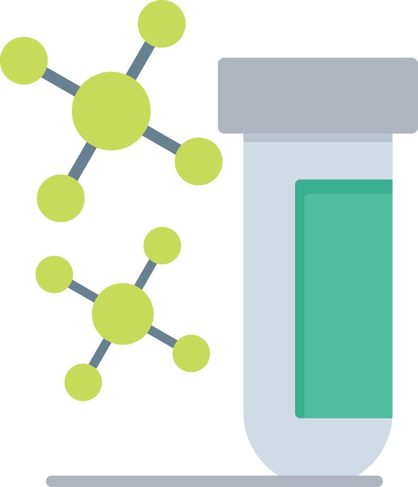 Chemie flaches Symbol vektor