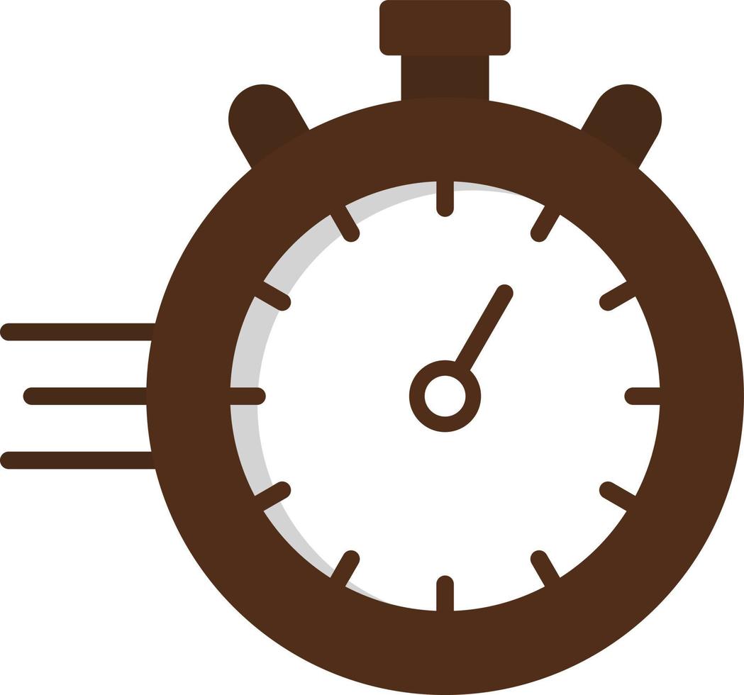 Chronometer flaches Symbol vektor