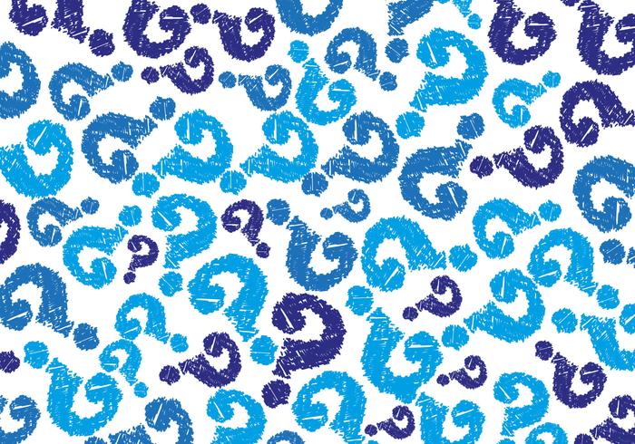 Gratis Question Mark Bakgrund Vector