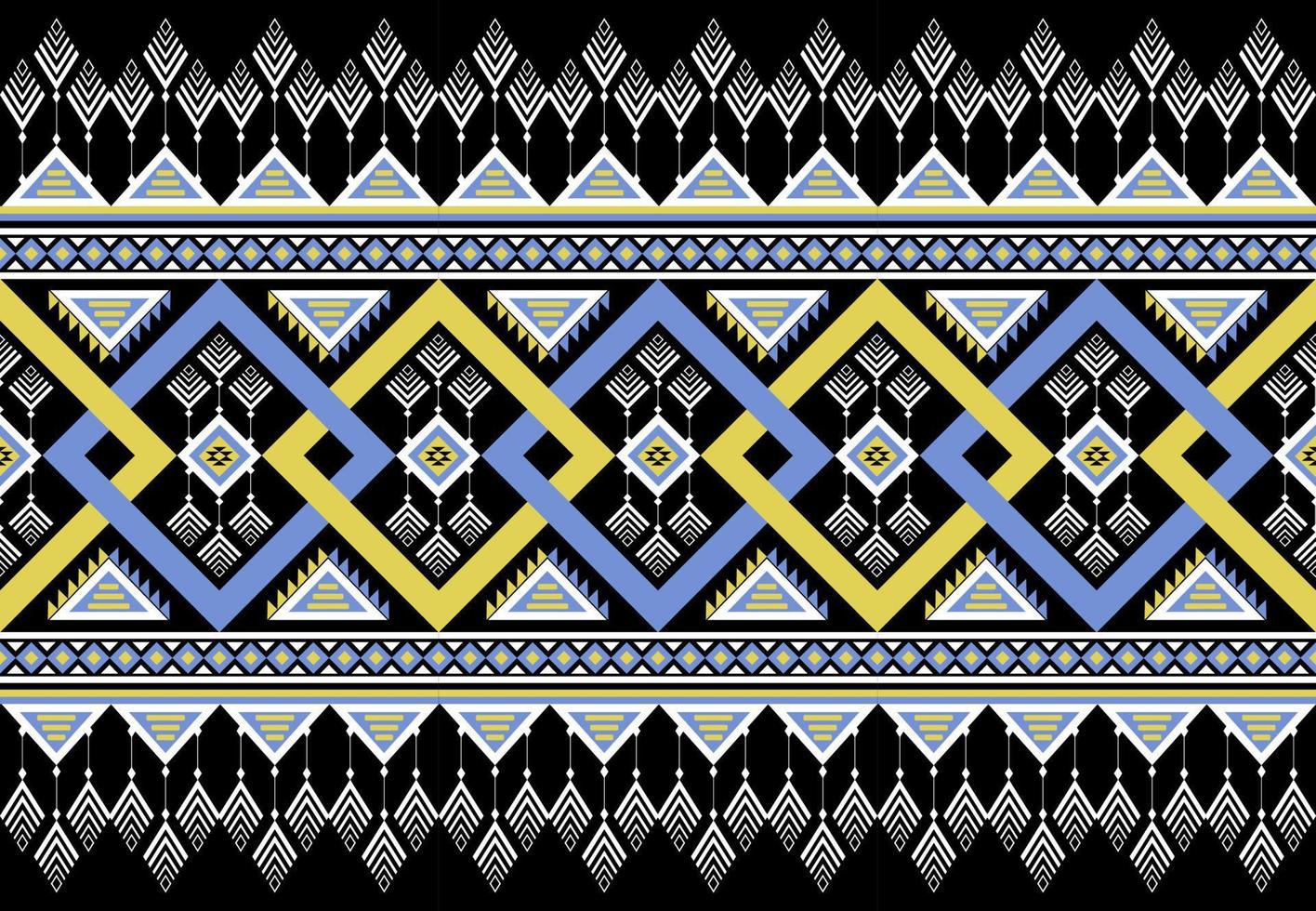 gemetriska etniska orientaliska mönster traditionell design för bakgrund, matta, tapeter, kläder, inslagning, batik, tyg, vektor illustraion.broderi stil.
