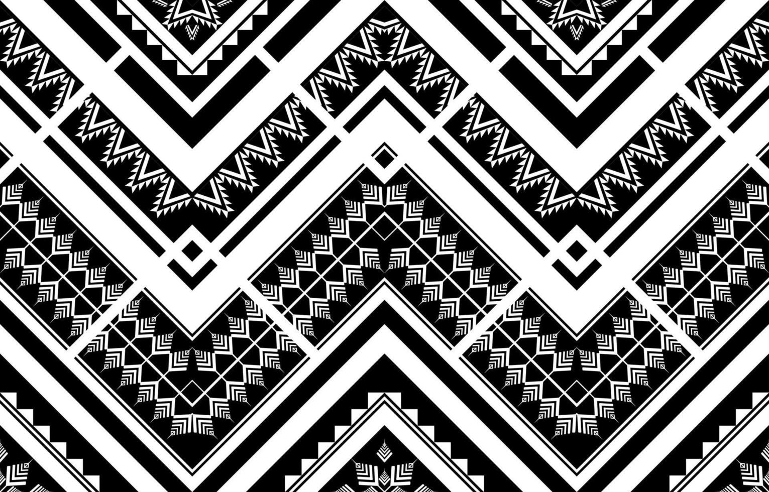 geometrisches ethnisches muster traditionell. nahtloser Vektor. design für hintergrund, teppich, tapeten, kleidung, verpackung, batik, stoff, illustration, stickerei. vektor