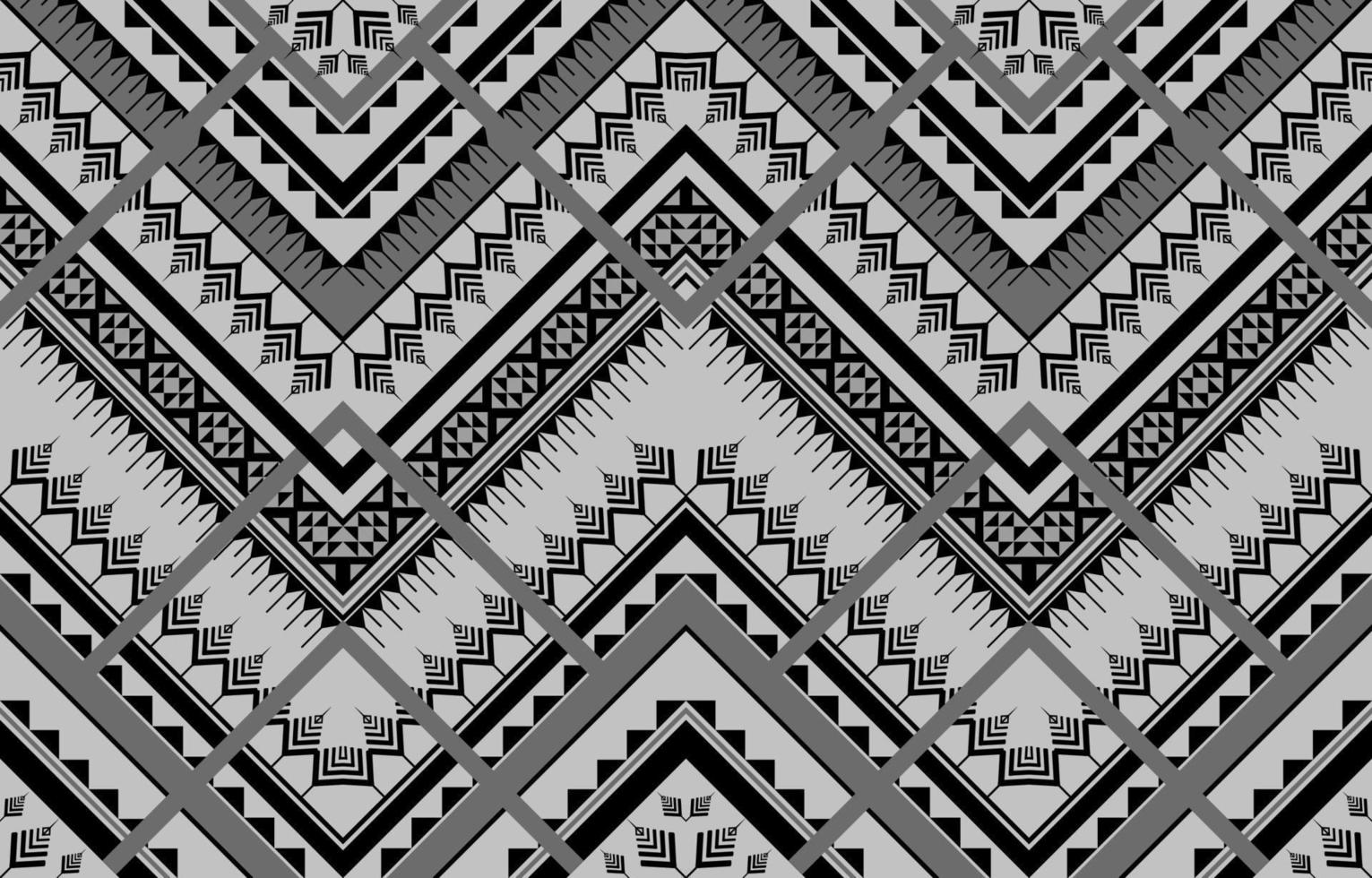 traditionella geometriska etniska mönster. sömlös vektor. design för bakgrund, matta, tapeter, kläder, inslagning, batik, tyg, illustration, broderi. vektor