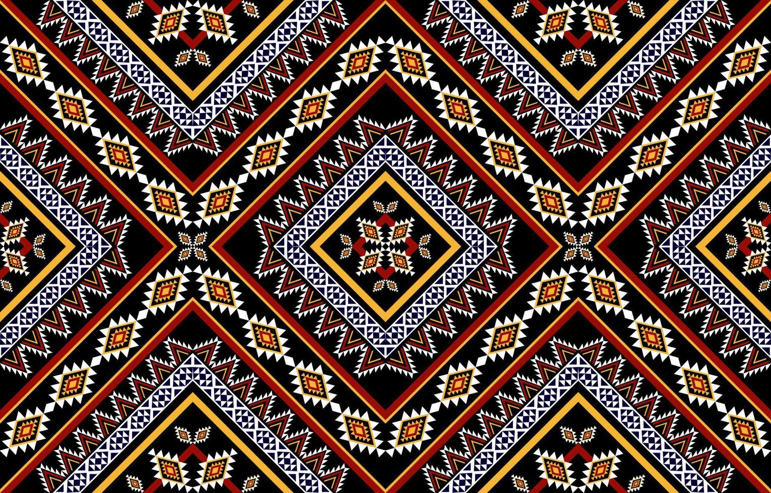 geometriska etniska sömlösa mönster traditionella. infödd randig. amerikansk, mexikansk stil. design för bakgrund, illustration, tapeter, tyg, batik, matta, kläder, broderi vektor