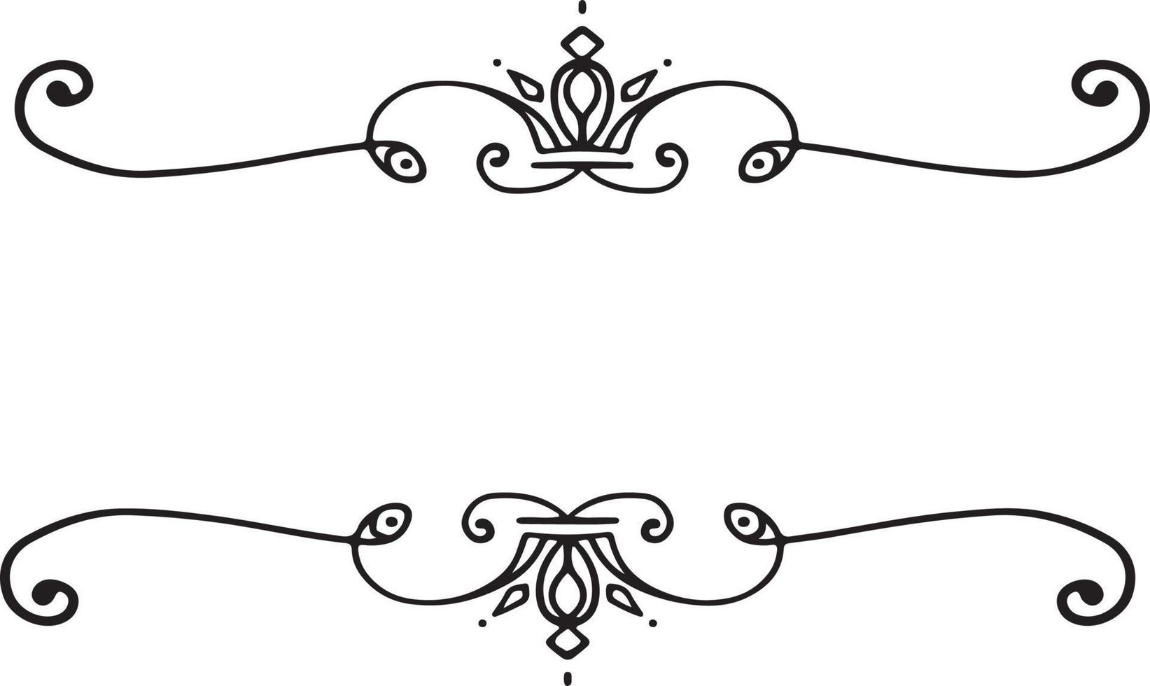 delat monogram ram vektor kort inbjudningselement viktoriansk grunge kalligrafi bröllopsinbjudningar set medeltida prydnad gränser rulla clipart virvla klippa filer virvla siluett blomstra gränser