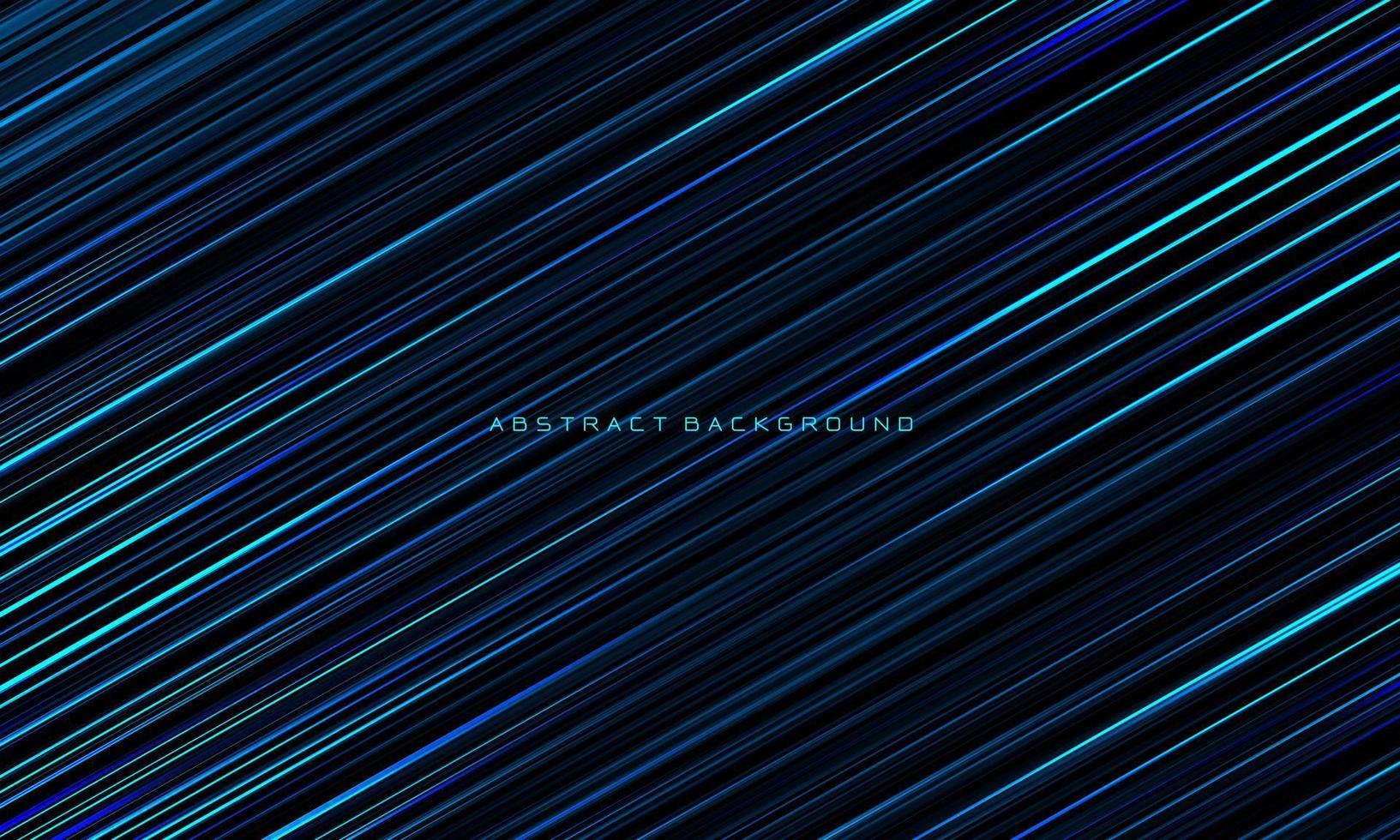 abstrakt blå ljus svarta linjer rand hastighet dynamisk design modern lyx futuristisk teknik bakgrund vektor