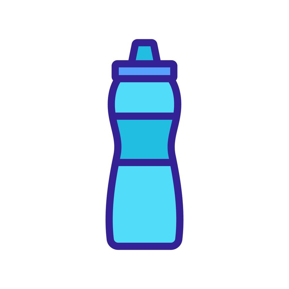 Flasche Shaker Symbol Vektor Umriss Illustration