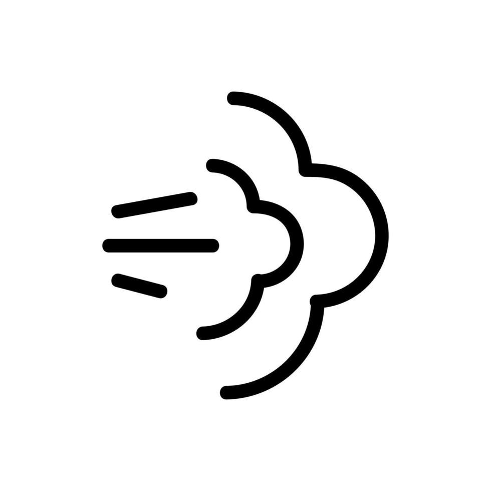Spray-Icon-Vektor. isolierte kontursymbolillustration vektor