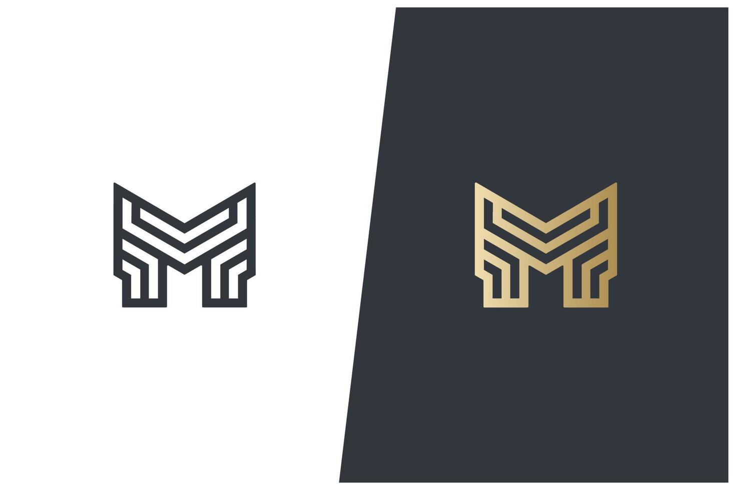 m Brief Logo Vektor Konzept Symbol Marke. universelle M-Logo-Marke