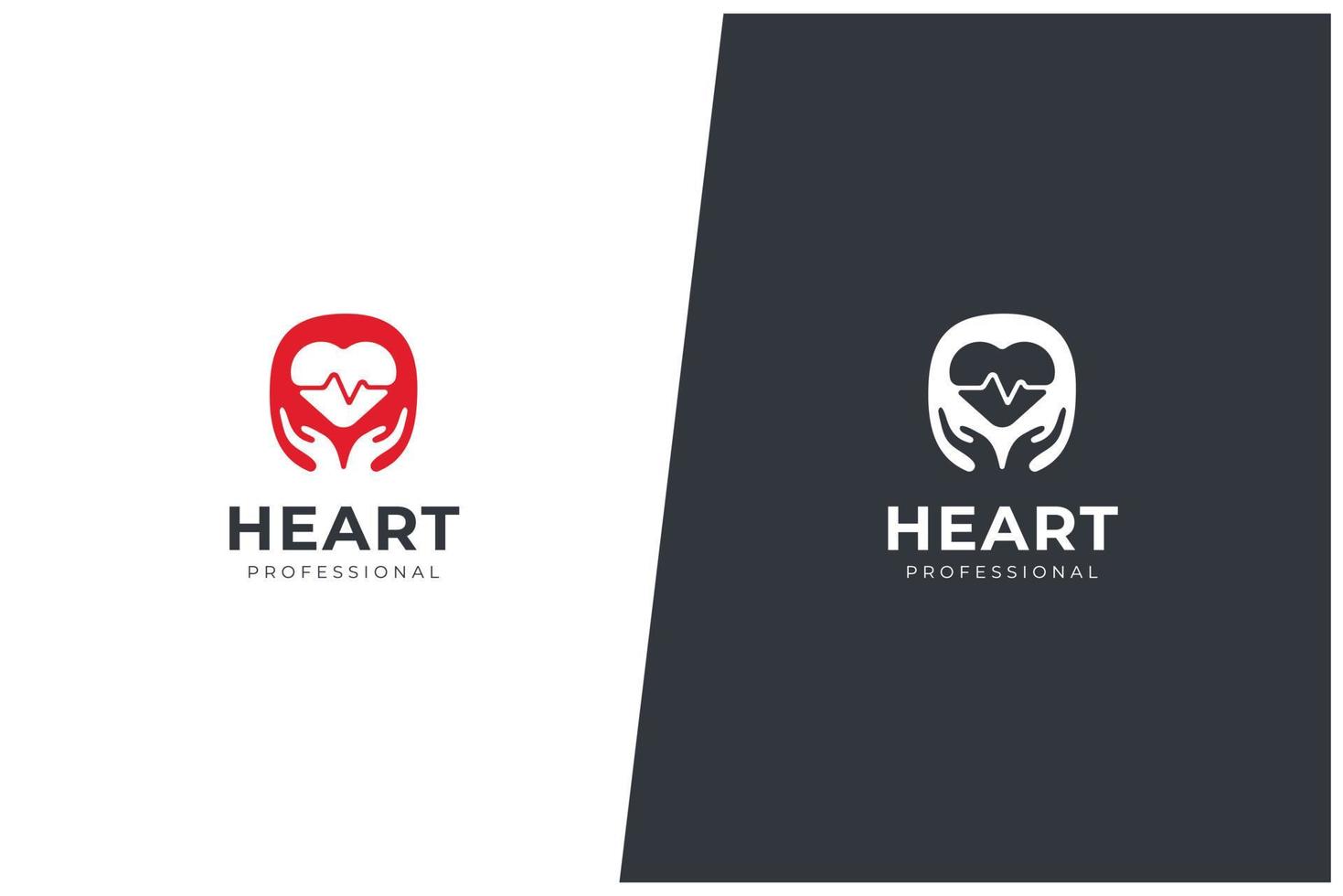 Gesundheit und Wellness-Vektor-Logo-Konzept-Design vektor