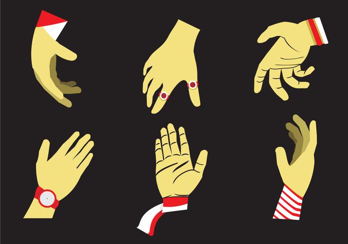 Hand Reach Vector Illustration