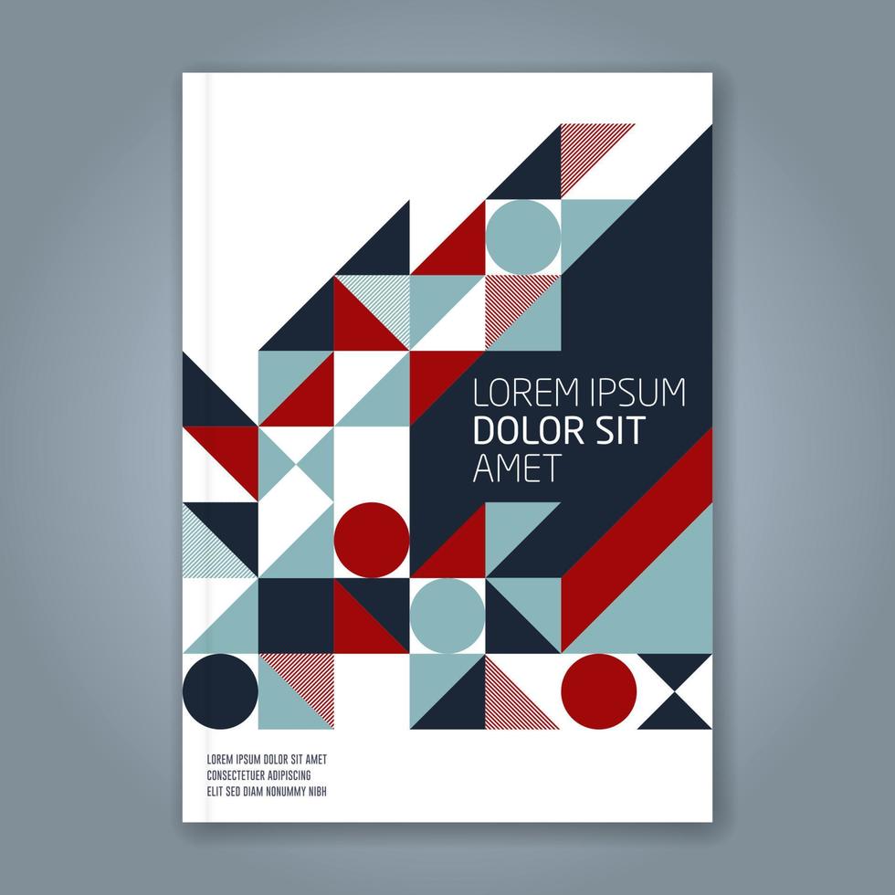 minimala geometriska former design bakgrund för företag årsredovisning bokomslag broschyr flyer affisch vektor