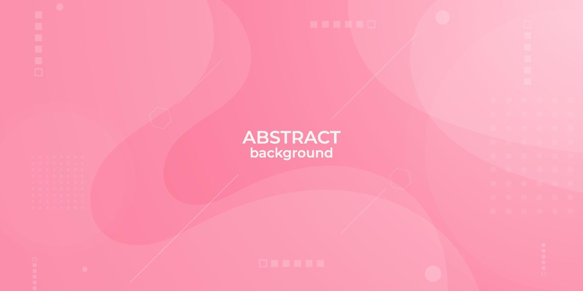 abstrakter rosa Hintergrund mit Farbverlauf mit flüssigen Formen. Buntes Design. helles und modernes Konzept. eps10-Vektor vektor