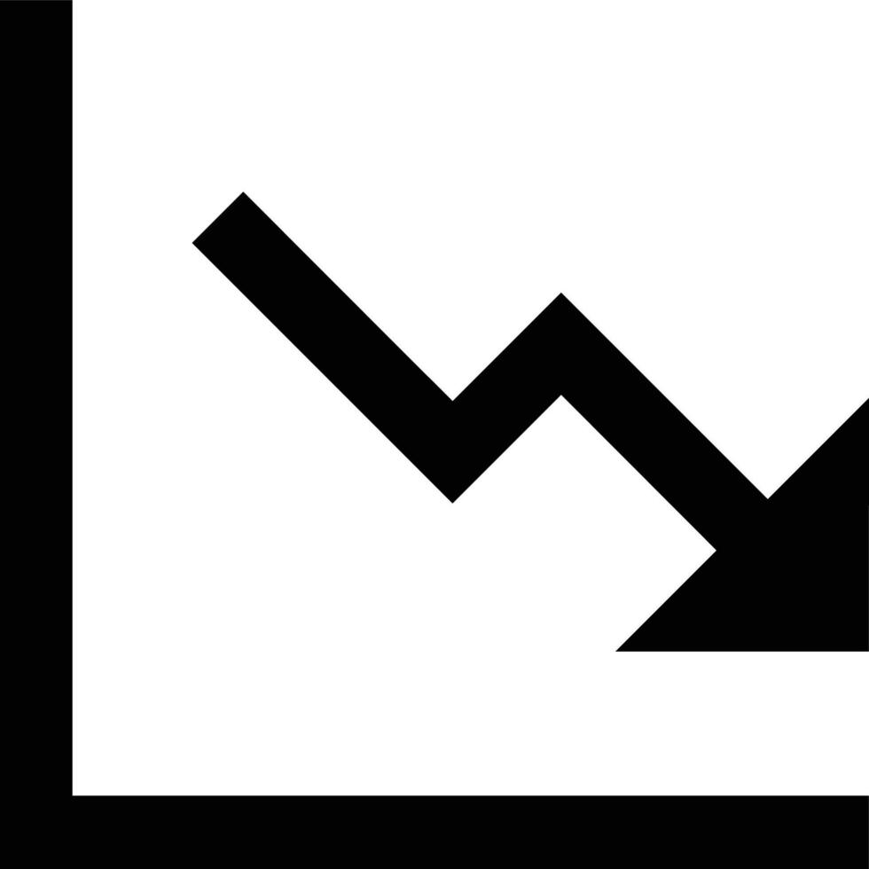 wachsendes Balkendiagramm-Symbol. Diagrammsymbol vektor