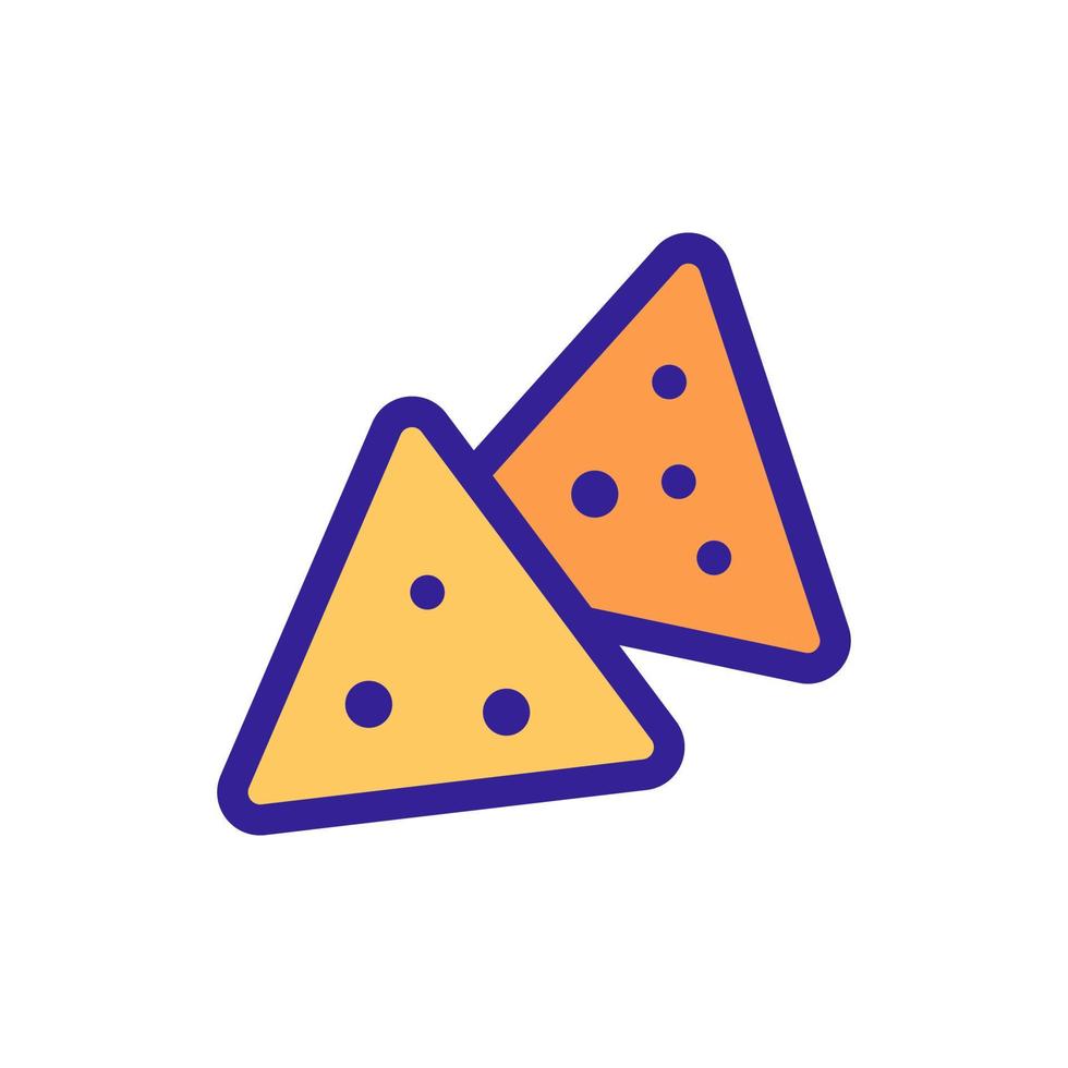 cracker ikon vektor. isolerade kontur symbol illustration vektor