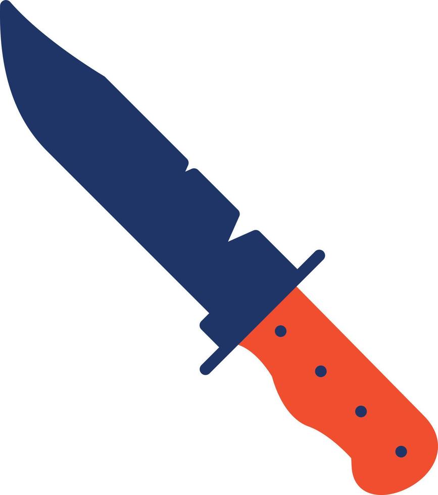 Symbol für Messerfarbe vektor