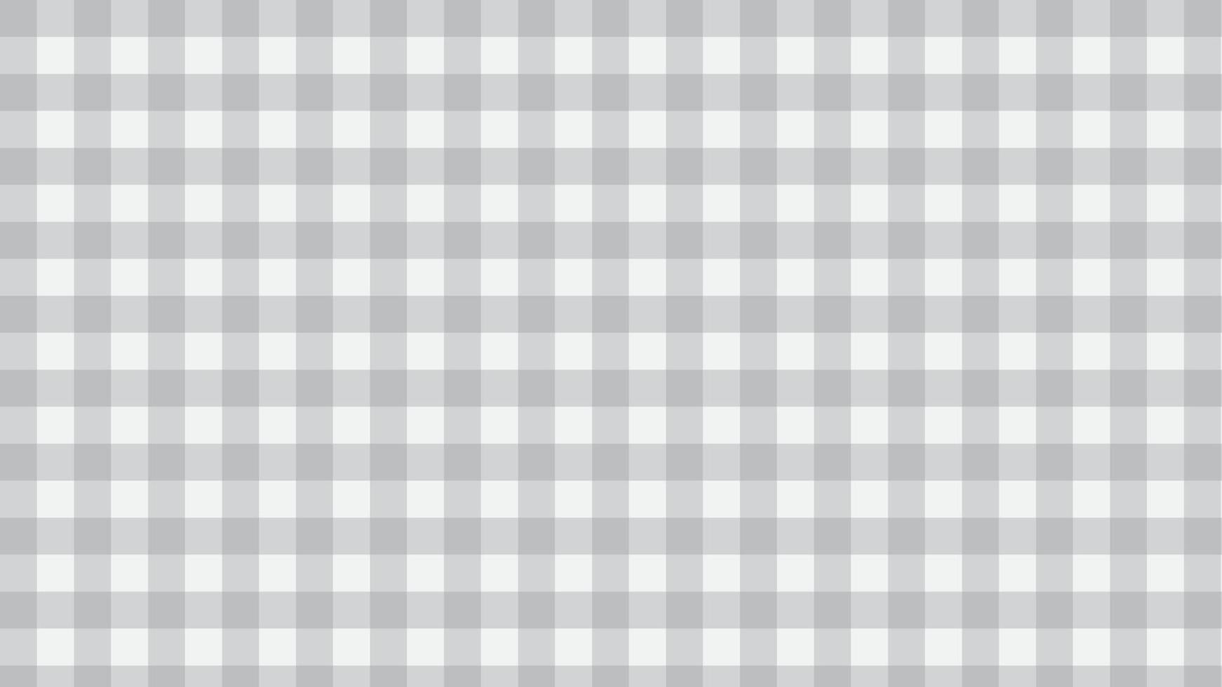 grauer Gingham, Schachbrettmuster, Plaid, ästhetische Schachbrettmuster-Tapetenillustration, perfekt für Tapeten, Hintergrund, Postkarte, Hintergrund für Ihr Design vektor