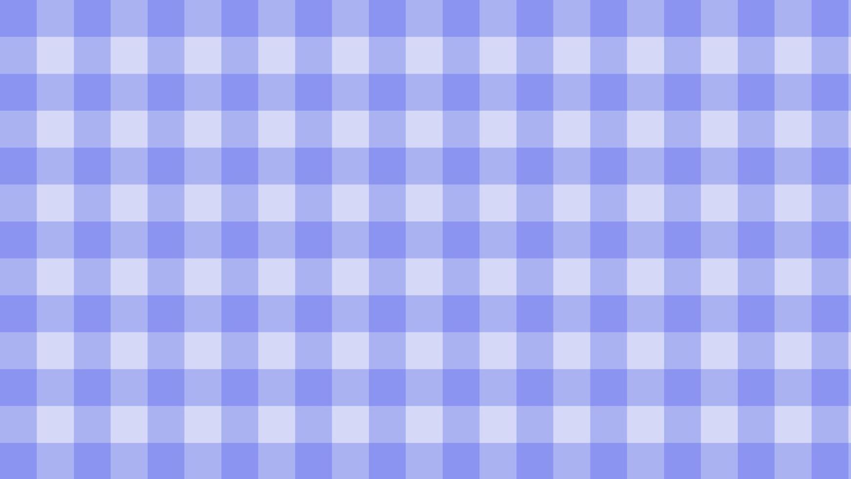 söt pastelllila gingham, rutor, pläd, estetisk schackbräde tapetillustration, perfekt för tapeter, bakgrund, vykort, bakgrund för din design vektor