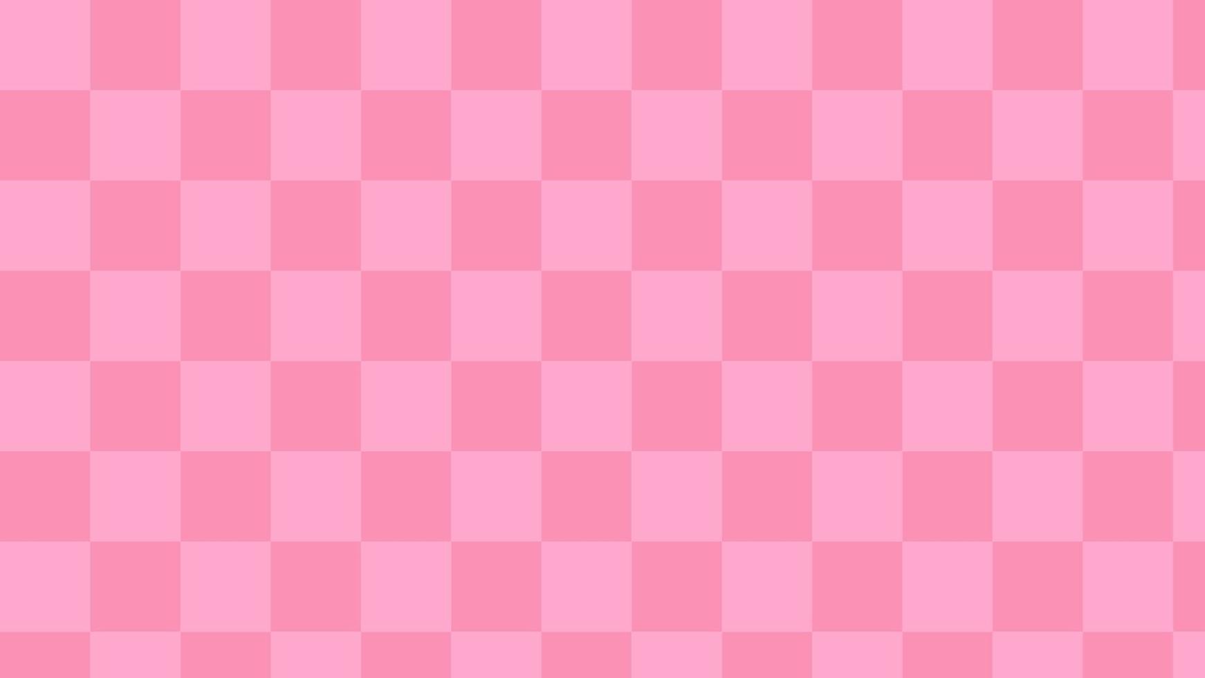 rosa rutor, gingham, pläd, estetiskt rutmönster tapetillustration, perfekt för tapeter, bakgrund, vykort, bakgrund för din design vektor