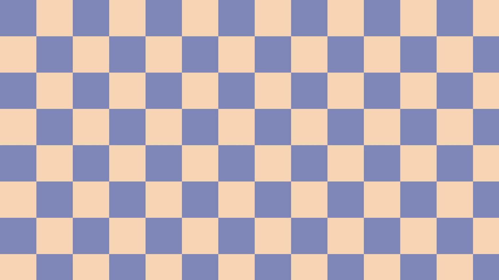 söta pastelllila och gula rutor, gingham, pläd, rutmönster estetisk tapetillustration, perfekt för tapeter, bakgrund, vykort, bakgrund för din design vektor