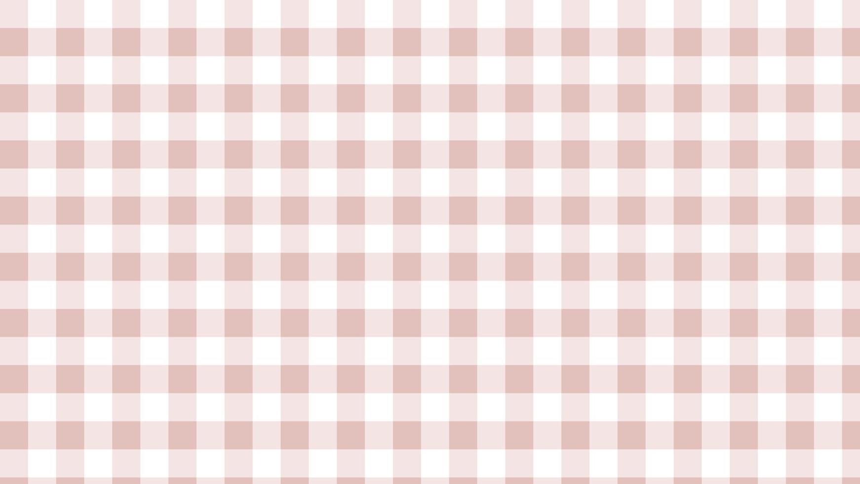 Cameo-Pink-Plaid, Gingham, Schachbrettmuster, Tartan-Musterhintergrund, perfekt für Tapeten, Kulissen, Postkarten, Hintergrund vektor