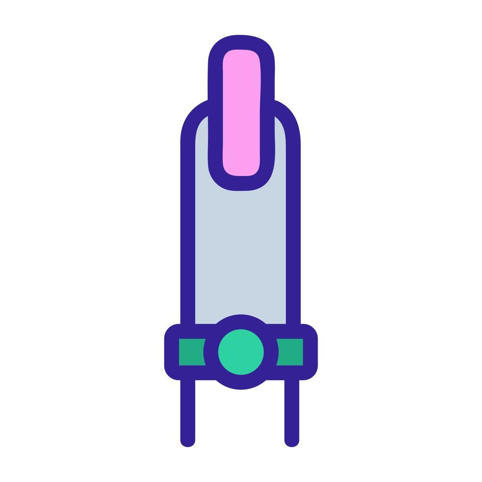 Symbolvektor für die Ringhochzeit. isolierte kontursymbolillustration vektor