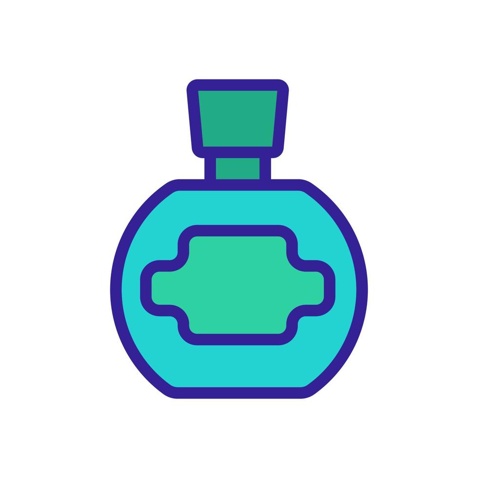 modern parfym ikon vektor. isolerade kontur symbol illustration vektor