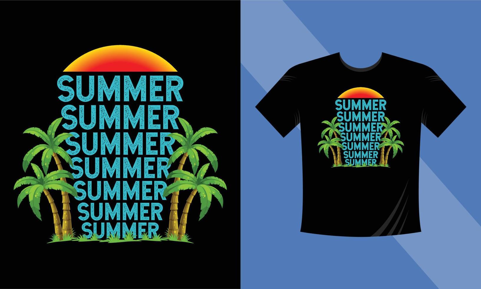 sommer sommer sommer t-shirt vektorillustration zum thema kalifornien. Grunge-Hintergrund. Typografie, T-Shirt-Grafik, Druck, Poster, Banner, Flyer, Postkarte vektor