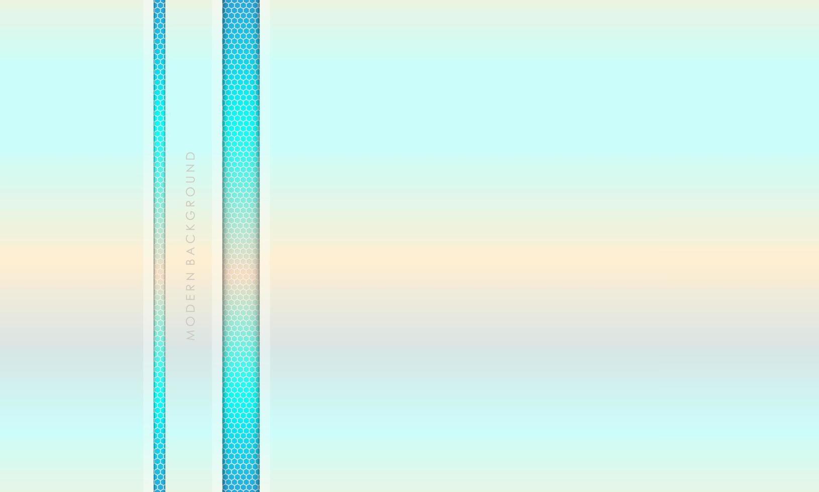Gradienten weiß und blau modernes Hintergrundkonzept vektor