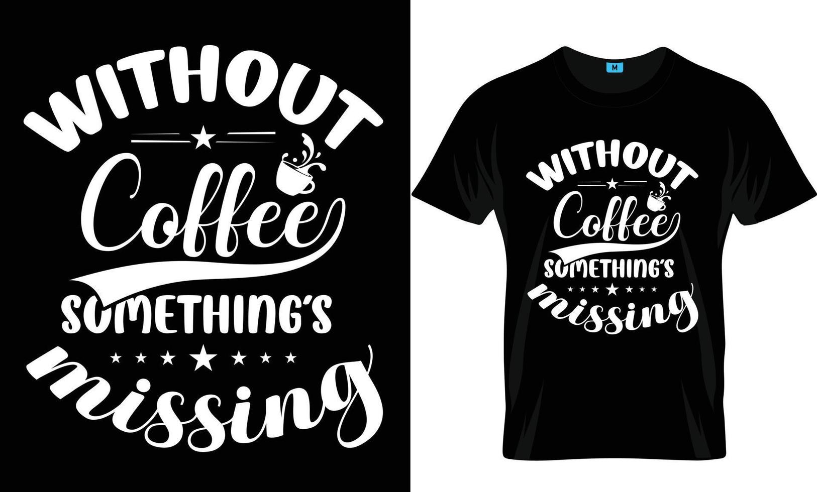 kaffe t-shirt design vektor