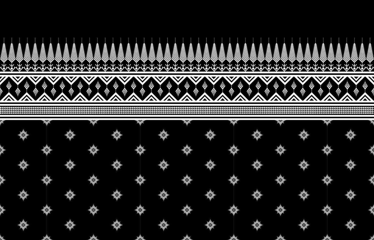 geometrisches ethnisches muster traditionelles design für hintergrund, teppich, tapete, kleidung, verpackung, batik, stoff, sarong, illustration, stickerei, stil. vektor