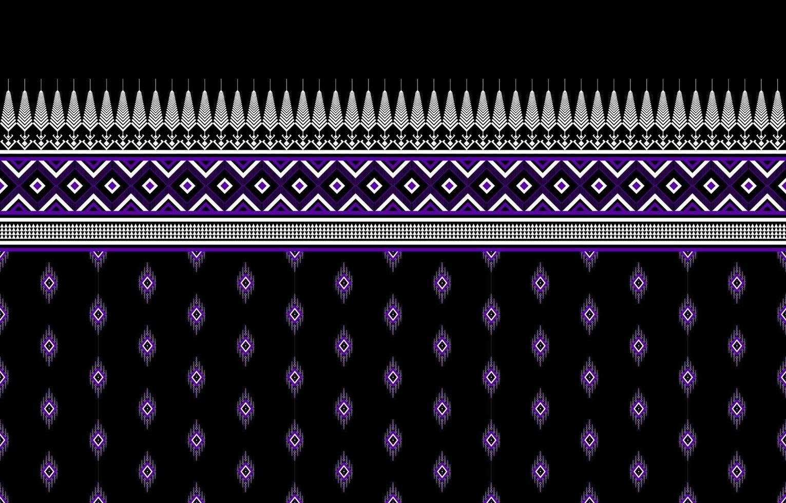 geometriska etniska mönster traditionell design för bakgrund, matta, tapeter, kläder, inslagning, batik, tyg, sarong, illustration, broderi, stil. vektor