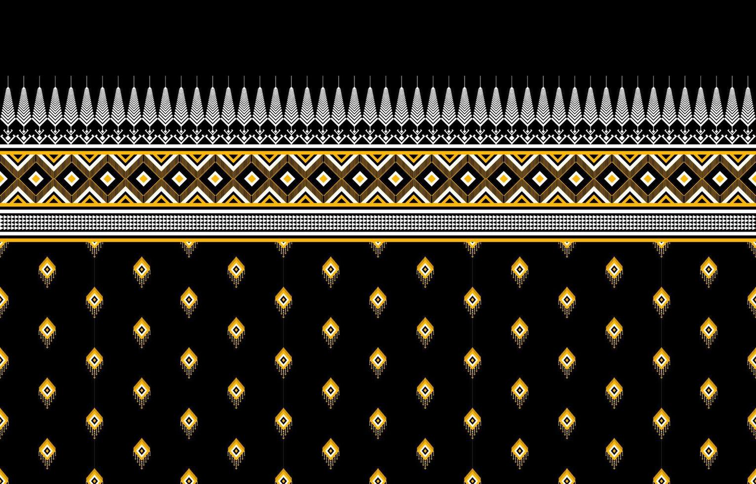 geometriska etniska mönster traditionell design för bakgrund, matta, tapeter, kläder, inslagning, batik, tyg, sarong, illustration, broderi, stil. vektor