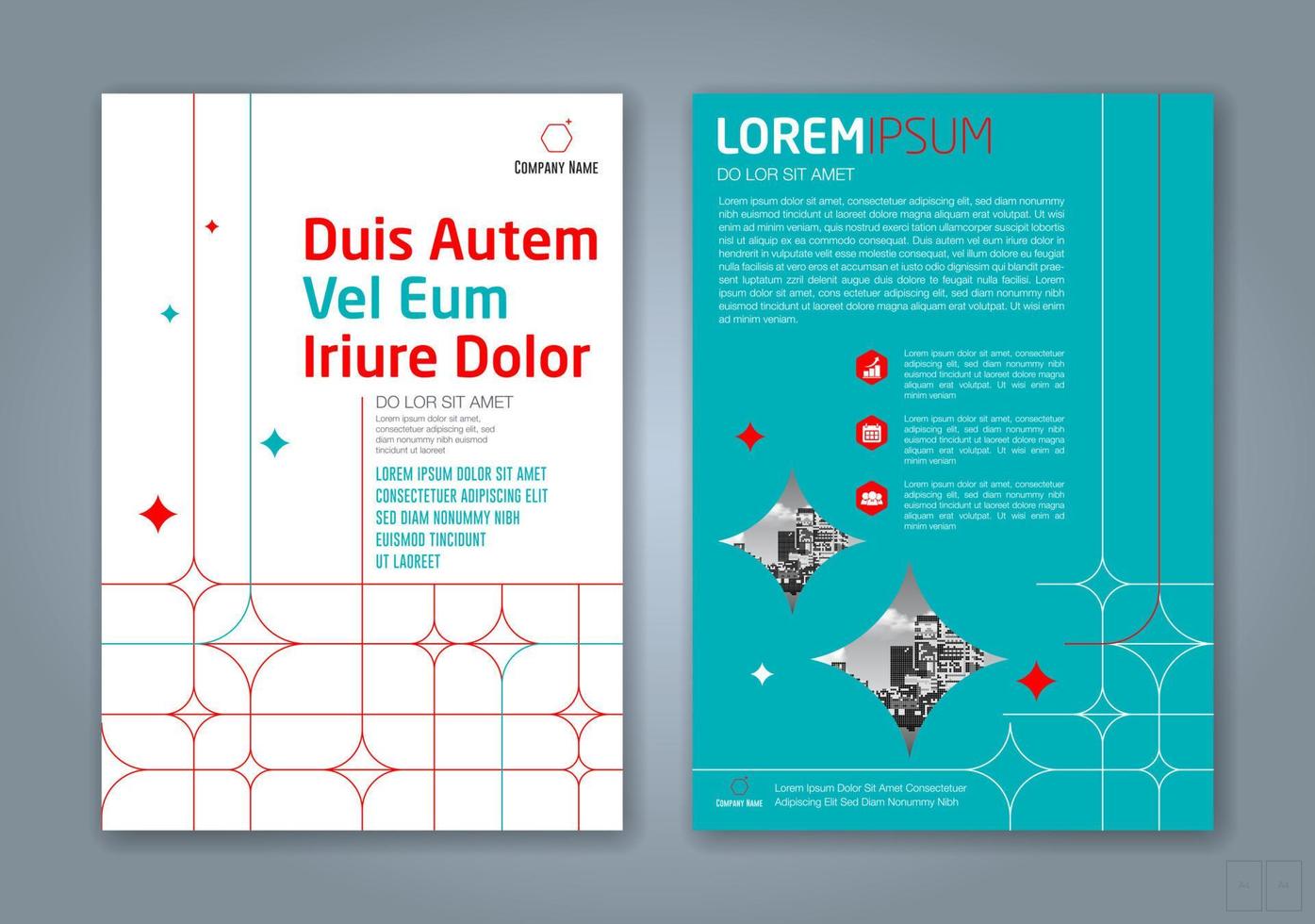 minimaler geometrischer formen designhintergrund für geschäftsbericht bucheinband broschüre flyer poster vektor