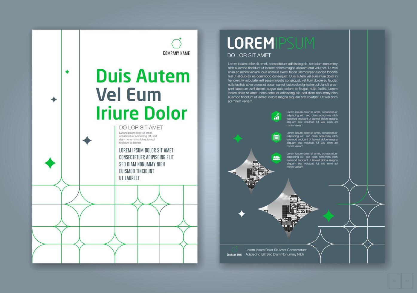 minimaler geometrischer formen designhintergrund für geschäftsbericht bucheinband broschüre flyer poster vektor