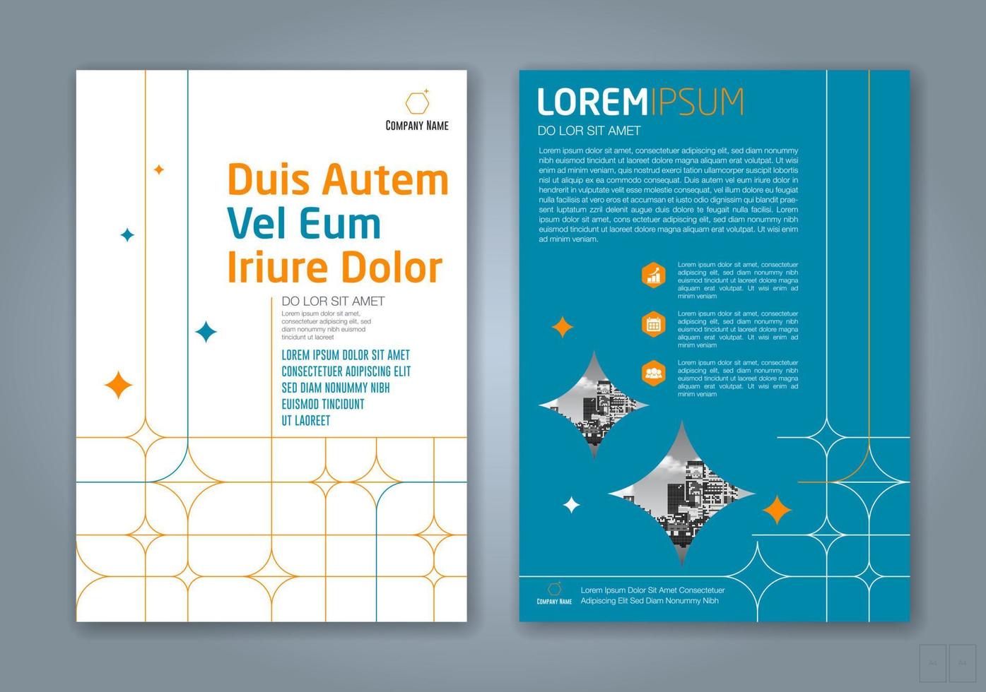 minimaler geometrischer formen designhintergrund für geschäftsbericht bucheinband broschüre flyer poster vektor