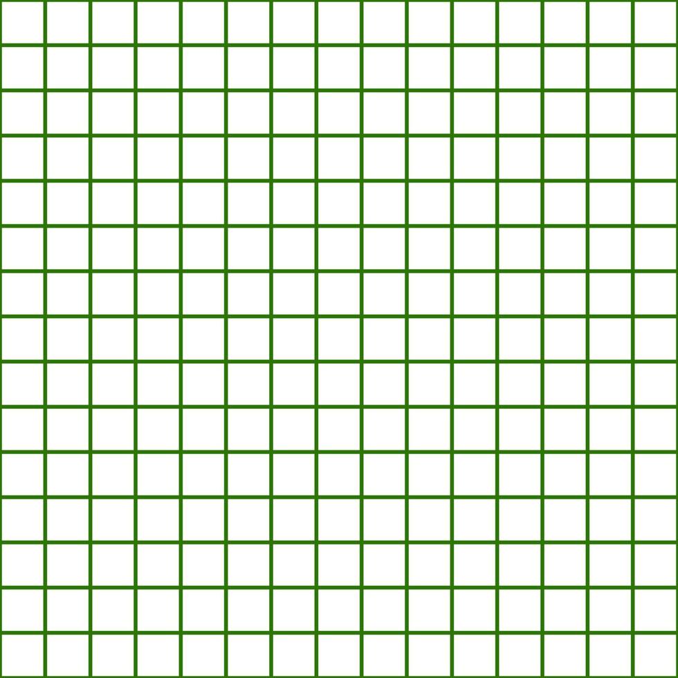 Nahtloses abstraktes Muster mit vielen geometrischen Quadraten mit grünen Kantenlinienfeldern. Vektordesign. papier, stoff, stoff, stoff, kleid, serviette, druck, geschenk, hemd, bett, baum, erdtagskonzepte. vektor