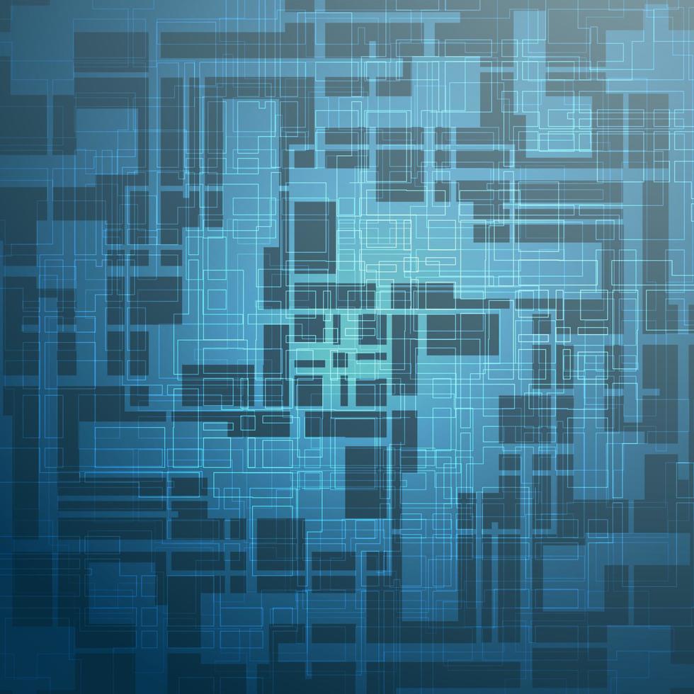 abstrakt geometrisk bakgrund med grafisk visualisering av data, interaktion, vetenskap, teknik. futuristisk struktur av informationslänkar vektor