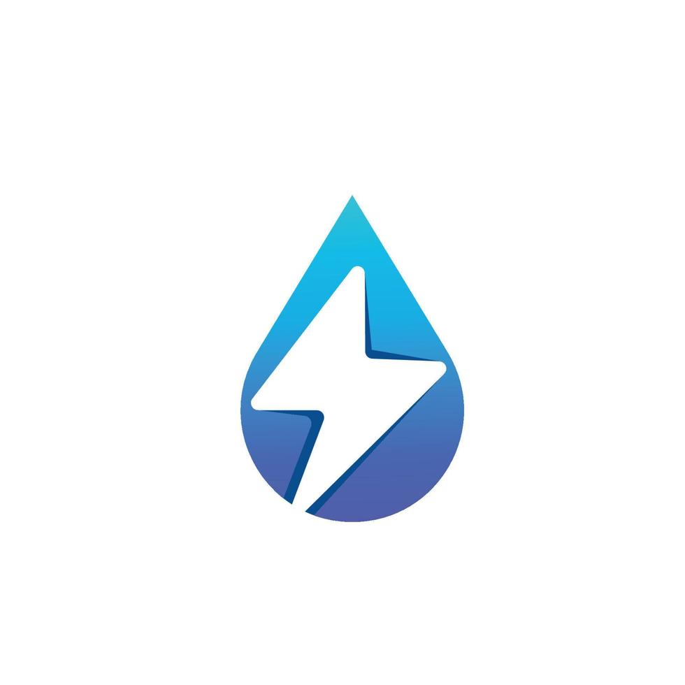 thunderbolt logotyp och symbol vektor