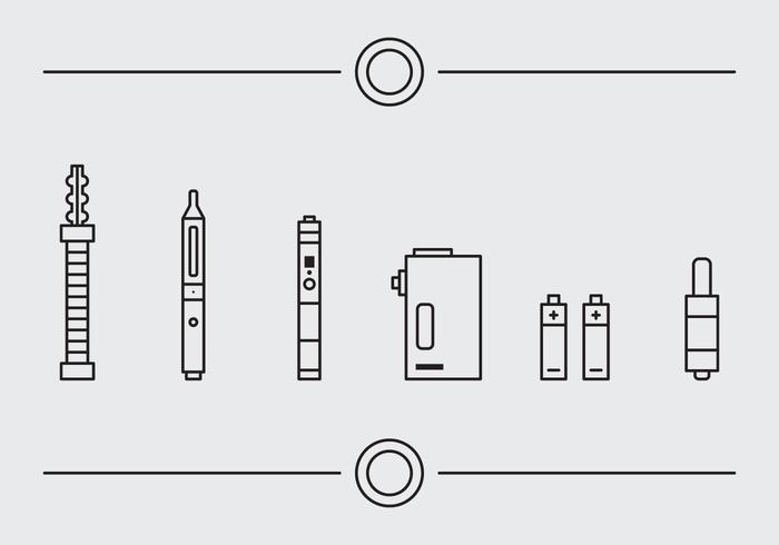 Gratis Vape Vector Ikoner # 1